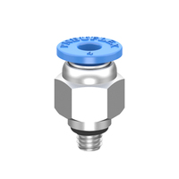 4mm m4 x 0.7 male connector push to connect fitting