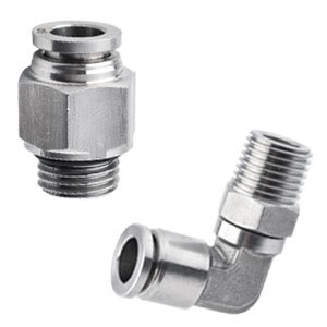 316 Stainless Steel Push to Connect Fittings