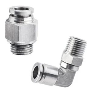 316 Stainless Steel Push to Connect Fittings
