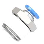 4mm - R 3/8 male connector push to connect fitting