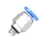 4mm tube 10-32 UNF male connector push to connect fitting