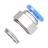 6mm - R 1/4 male connector push to connect fitting