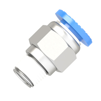 8mm - R 1/8 male connector push to connect fitting