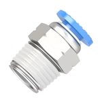1/4 Inch Tube - 1/4 NPT male connector push to connect fitting
