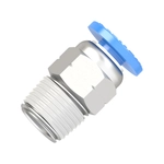 1/8 Inch Tube - 1/8 NPT male connector push to connect fitting