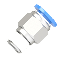10mm - R 1/4 male connector push to connect fitting