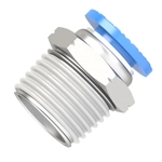10mm - 1/2 NPT male connector push to connect fitting
