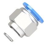 15mm - R 1/4 male connector push to connect fitting