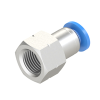 4mm - 1/16 NPT female connector push to connect fitting