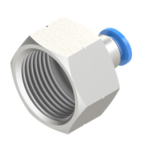 6mm - 3/4 NPT female connector push to connect fitting
