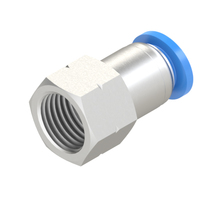 8mm - 1/4 NPT female connector push to connect fitting