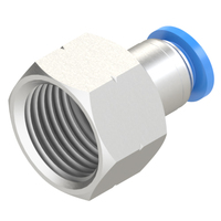 8mm - 1/2 NPT female connector push to connect fitting