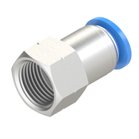 10mm - 3/8 NPT female connector push to connect fitting