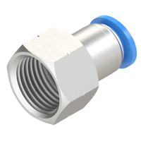 10mm - 1/2 NPT female connector push to connect fitting
