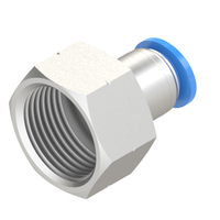 10mm - 3/4 NPT female connector push to connect fitting