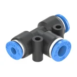 1/4“ O.D to 5/32” O.D Tube Union Tee Reducer Push to Connect Fitting