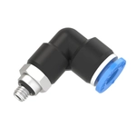 6mm m4 x 0.7 male elbow push to connect fitting