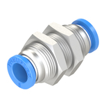 8mm Bulkhead Union Push to Connect Fitting