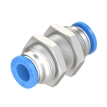 9mm Bulkhead Union Push to Connect Fitting