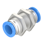 1/2 Inch Tube Bulkhead Union Push to Connect Fitting