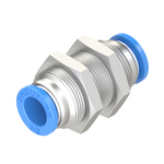 3/8 Inch Tube Bulkhead Union Push to Connect Fitting