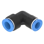 14mm - 12mm Union Elbow Reducer Push to Connect Fitting