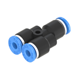 3/16 to 5/32 Inch Tube Union Y Reducer Push to Connect Fitting