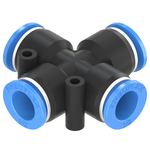 1/2 Inch Tube Union Cross Push to Connect Fitting