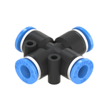 1/4 Inch Tube Union Cross Push to Connect Fitting