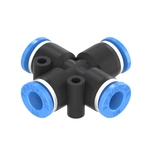 1/4 Inch Tube Union Cross Push to Connect Fitting