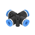3/16 Inch Tube Union Cross Push to Connect Fitting