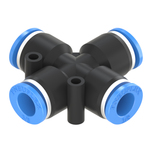 3/8 Inch Tube Union Cross Push to Connect Fitting