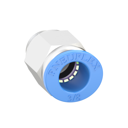 3/8 Inch Tube, G 1/4 Push to Connect Fitting Male Connector