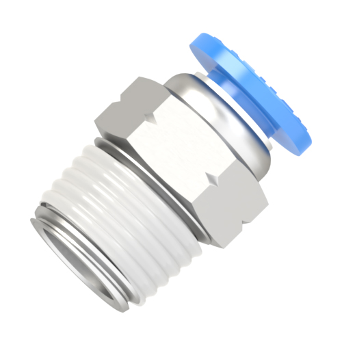 1/4 Inch Tube - 1/4 NPT male connector push to connect fitting