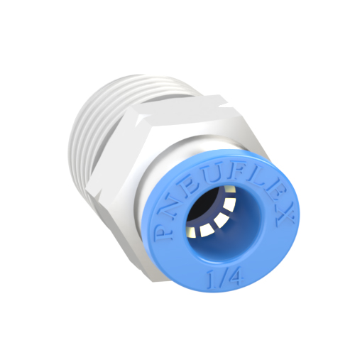 1/4 Inch Tube, 1/4 NPT Push to Connect Fitting Male Connector