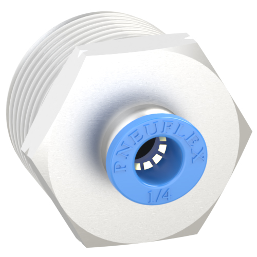 1/4 Inch Tube, 3/4 NPT Push to Connect Fitting Male Connector