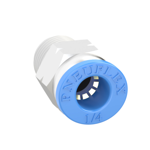 1/4 Inch Tube, 1/16 NPT Push to Connect Fitting Male Connector