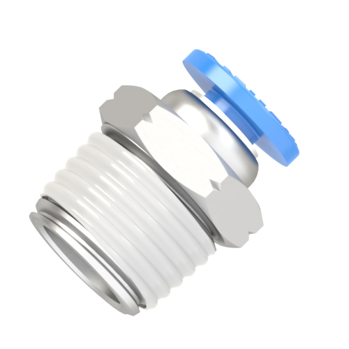 1/8 Inch Tube - 1/4 NPT male connector push to connect fitting