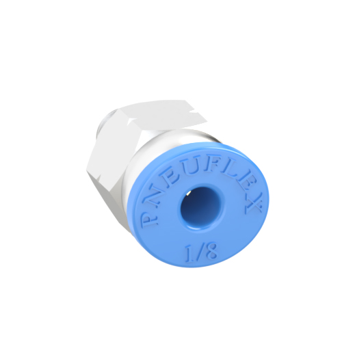 1/8 Inch Tube, 10-32 UNF Push to Connect Fitting Male Connector