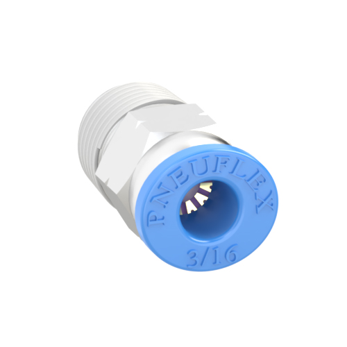 3/16 Inch Tube, 1/8 NPT Push to Connect Fitting Male Connector