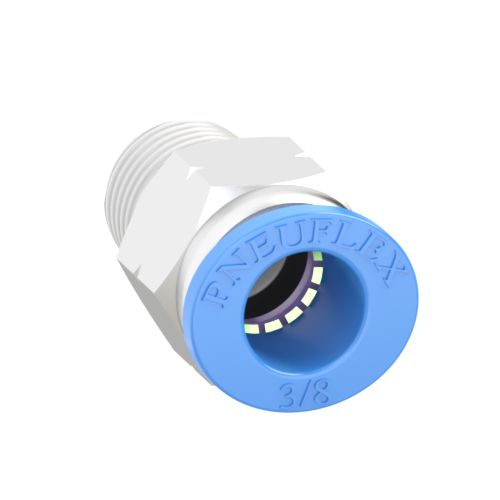 3/8 Inch Tube, 1/4 NPT Push to Connect Fitting Male Connector