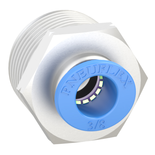 3/8 Inch Tube, 3/4 NPT Push to Connect Fitting Male Connector