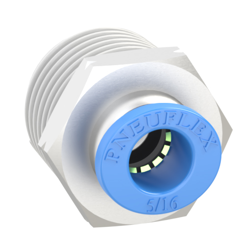 5/16 Inch Tube, 1/2 NPT Push to Connect Fitting Male Connector