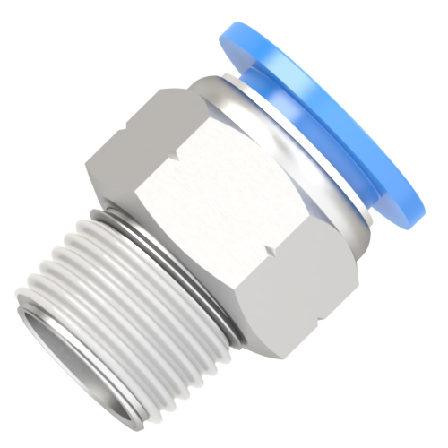 5/8 Inch Tube - 1/2 NPT male connector push to connect fitting