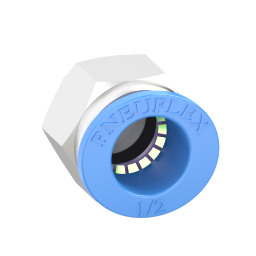 1/2 Inch Tube, R 1/8 Push to Connect Fitting Male Connector