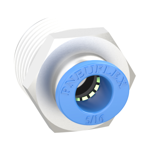5/16 Inch Tube, R 1/2 Push to Connect Fitting Male Connector