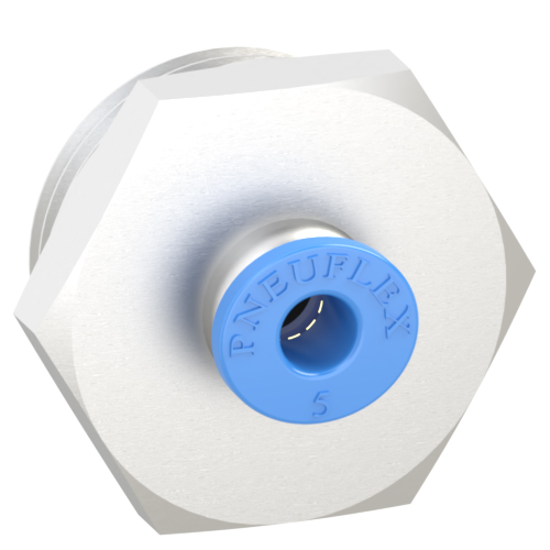 5mm Tube, G 3/4 Push to Connect Fitting Male Connector