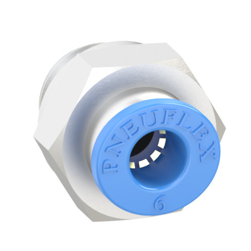 6mm Tube, G 1/4 Push to Connect Fitting Male Connector