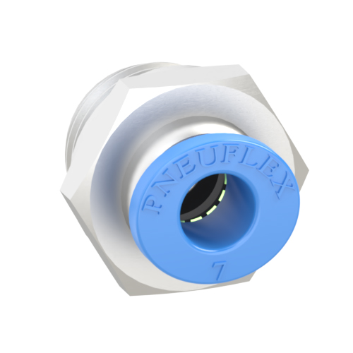 7mm Tube, G 3/8 Push to Connect Fitting Male Connector