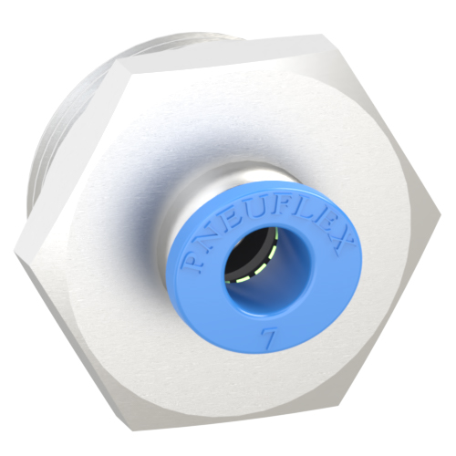 7mm Tube, G 3/4 Push to Connect Fitting Male Connector